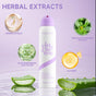 Herbal extracts: ginseng, portulaca oleracea, aloe leaf water, glycerin