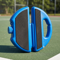 Solo tennis trainer base showing the fill valve