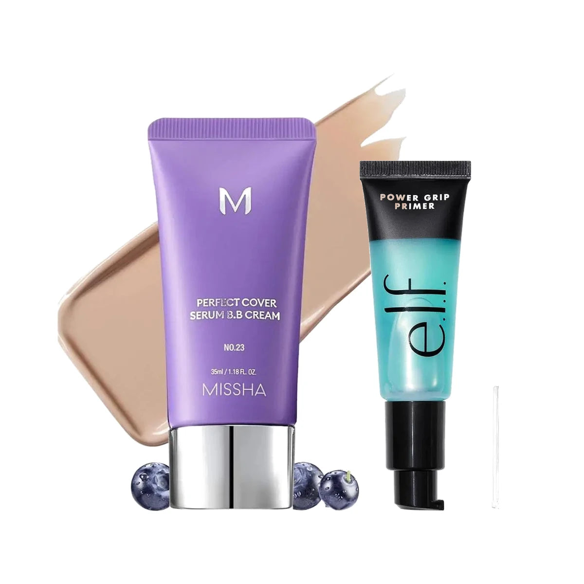 BB Cream + Gel Face Primer, Natural Beige