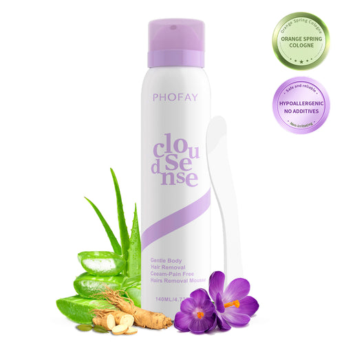 PHOFAY Cloud Sense hair removal mousse with aloe and ginseng