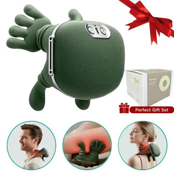Wireless Heated 5-Finger Body Massager for Neck, Shoulders, Arms & Legs